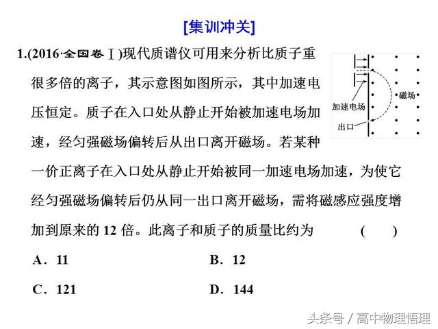 带电粒子在组合场的运动——质谱仪与回旋加速器