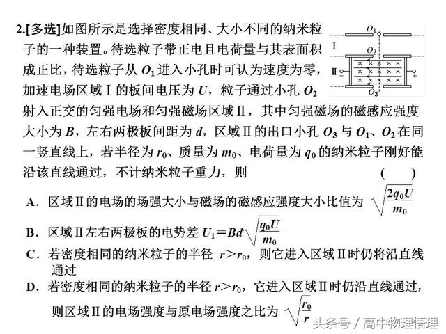 带电粒子在叠加场中的运动——实例分析