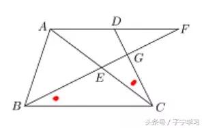 「初中数学」梯形+角等——转化为全等或相似