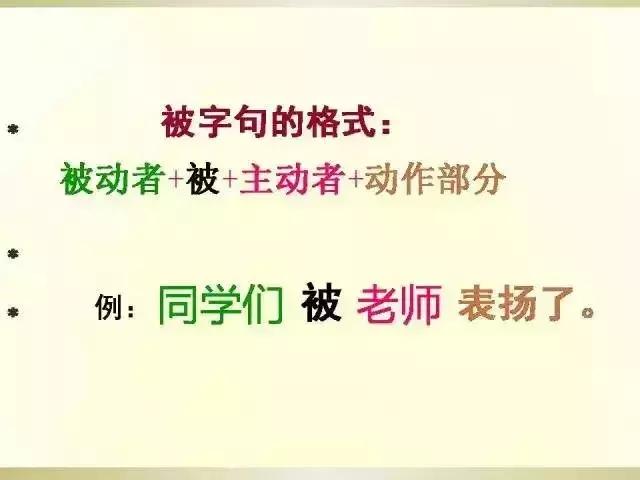 小学语文语法大全（图文版）｜年年考，次次考，转给孩子拿满分！