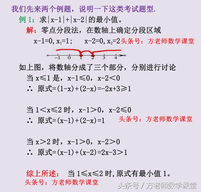 数学7上：供应站最佳选址问题怎么解？一道绝对值经典培优考题