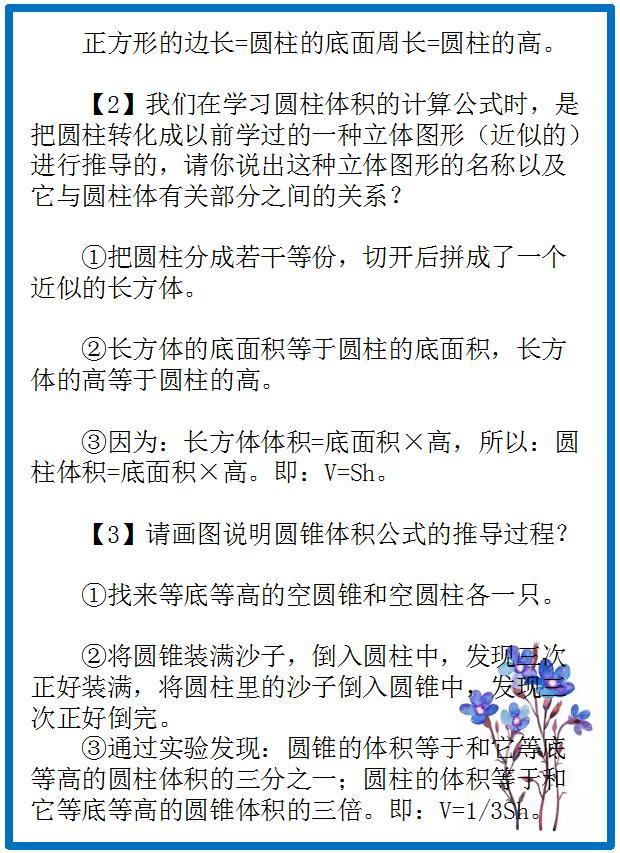 小学数学：基础知识要点汇总，为孩子收藏学习吧！