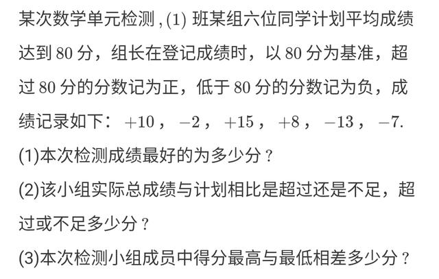 七年级上册期中常考题型小汇总