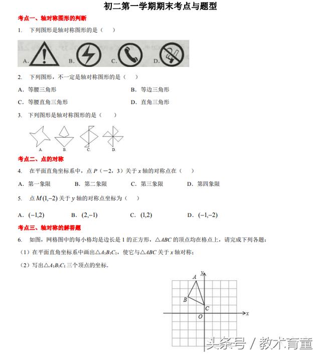 分享两套初一、初二归总的试卷，有兴趣的家长可以让孩子试试看！