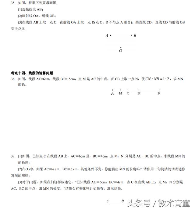 分享两套初一、初二归总的试卷，有兴趣的家长可以让孩子试试看！