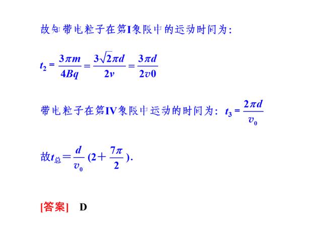 高考物理总复习，专题4：带电粒子在电场和磁场里的运动