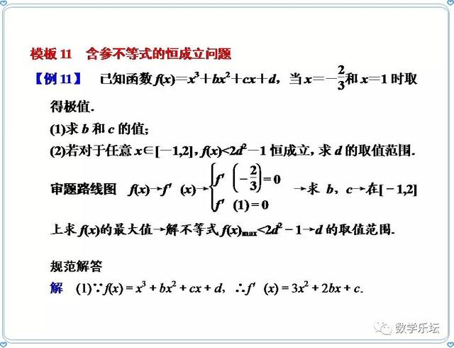 强烈推荐｜吃透这11种答题技巧（模板），高考数学稳拿高分！