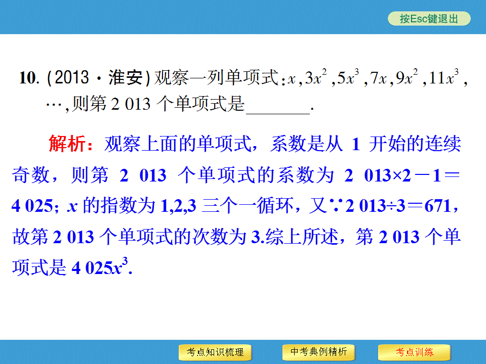 中考复习备战策略 专题二 规律探索型问题