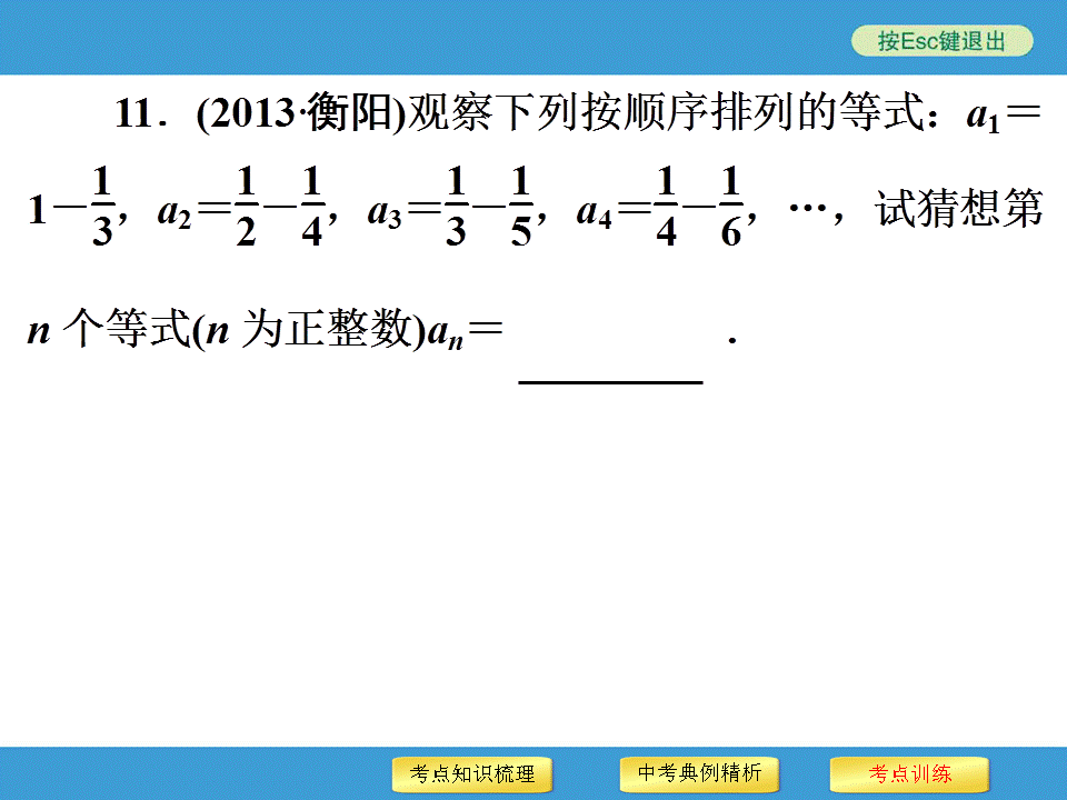 中考复习备战策略 专题二 规律探索型问题