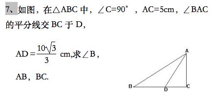 九年级数学期末复习解直角三角形经典例题（附答案）