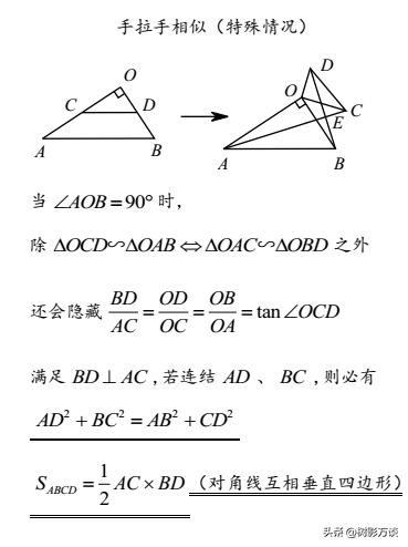 「核心考点」中考数学几何常用模型（一）