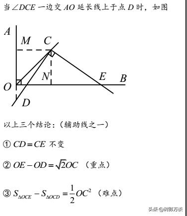 「核心考点」中考数学几何常用模型（一）