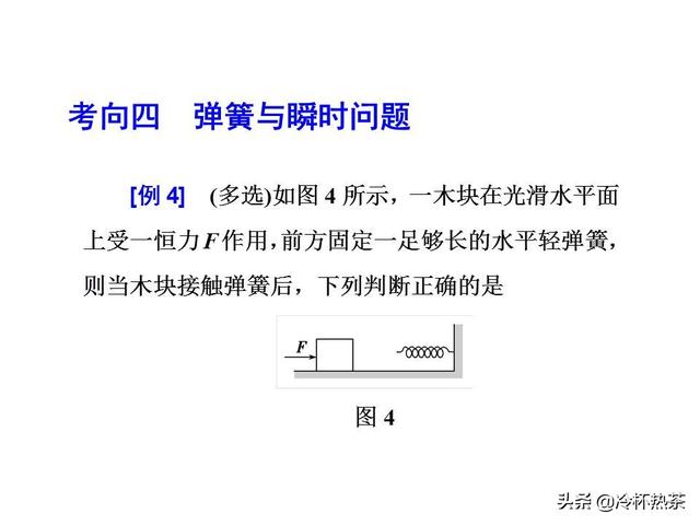 2019年高考物理热点一 力与物体的运动