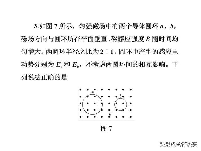 2019年高考物理热点六 电磁感应与电路