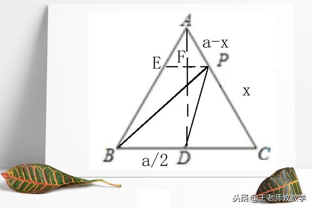 易考拿分题 三角形上的动点求面积的函数解析式，初中数学8年级