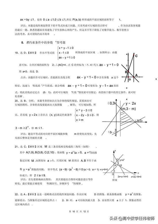 从来没有这样详细的资料，看了份讲义，线性规划绝对不丢分