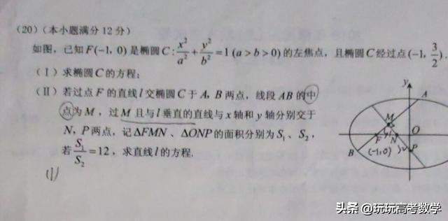 妙解2道圆锥曲线题