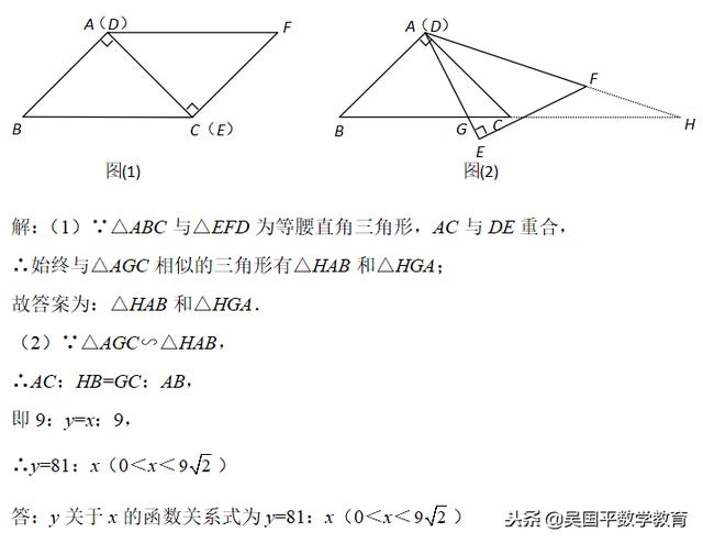 压轴题当中等腰三角形的分类讨论，这个热点很重要