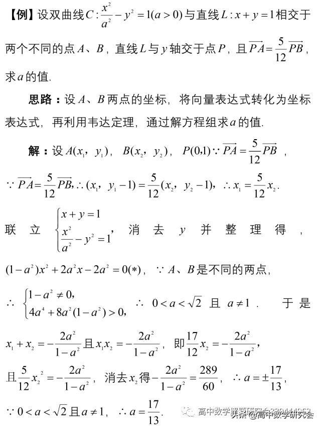 圆锥曲线十大题型总结