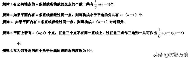 「核心考点」初中几何辅助线做法及规律（一）