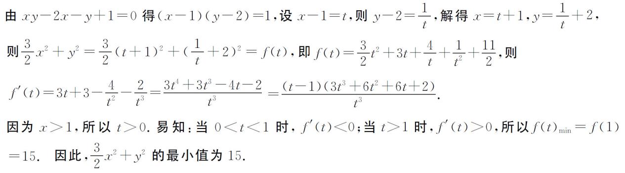 2019年高考数学专题系列：—二元二次方程条件下的最值题型解法