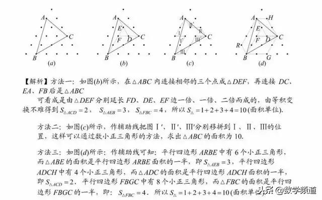 小升初30道经典求阴影部分面积题