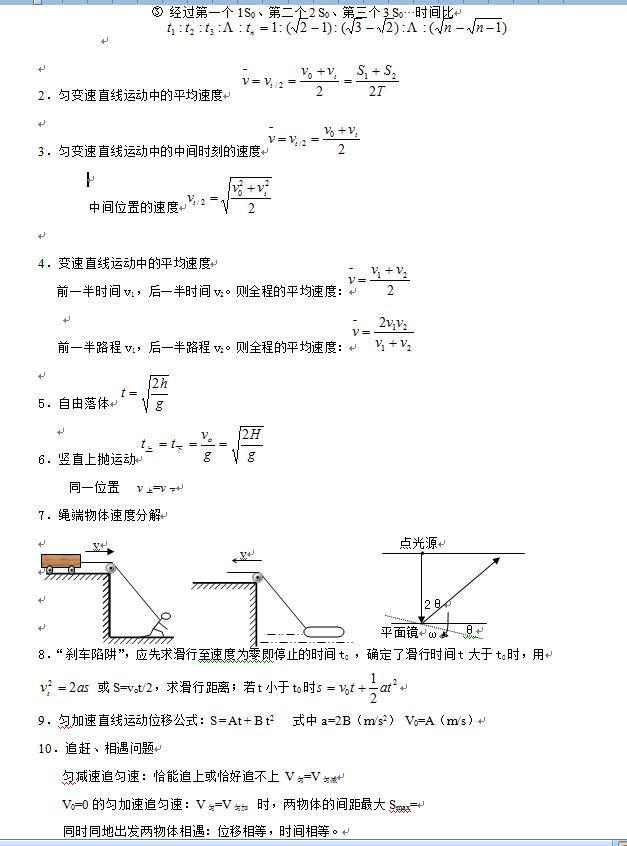 最全版！物理重要二级结论，高效掌握学习技巧，轻松提高20+