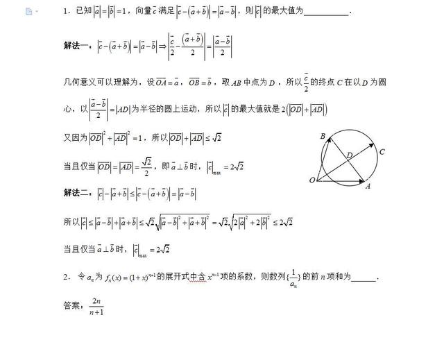 100题！高中数学弄懂这些，还愁数学难吗？建议收藏