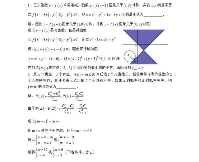 100题！高中数学弄懂这些，还愁数学难吗？建议收藏