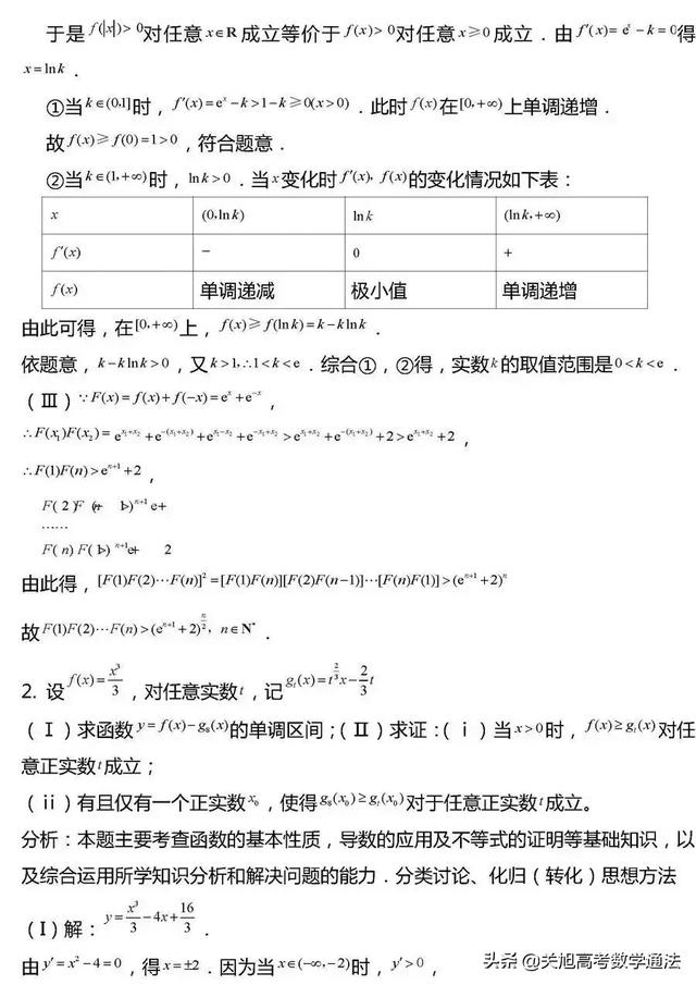 高考数学压轴题常考题型