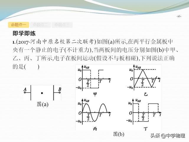 高考物理专题复习资料5！《带电粒子在电场中的综合问题》