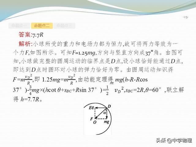 高考物理专题复习资料5！《带电粒子在电场中的综合问题》