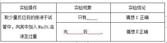 2017年全国中考化学真题汇编——实验探究题