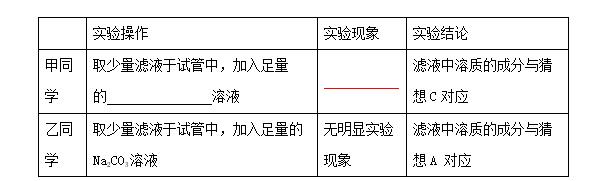 2017年全国中考化学真题汇编——实验探究题