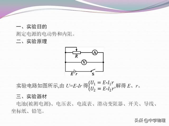 高考物理必考实验10《测定电源的电动势和电阻》附规律专题解析