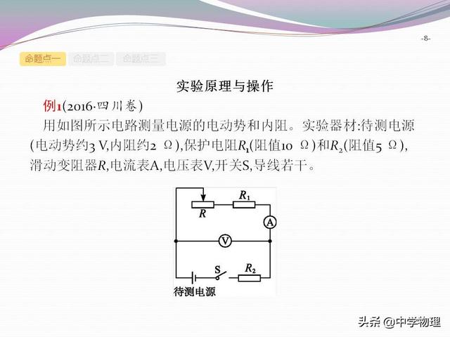 高考物理必考实验10《测定电源的电动势和电阻》附规律专题解析