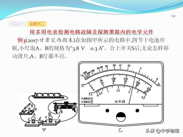 高考物理必考实验11《练习使用多用电表》（附专题练习、解析）