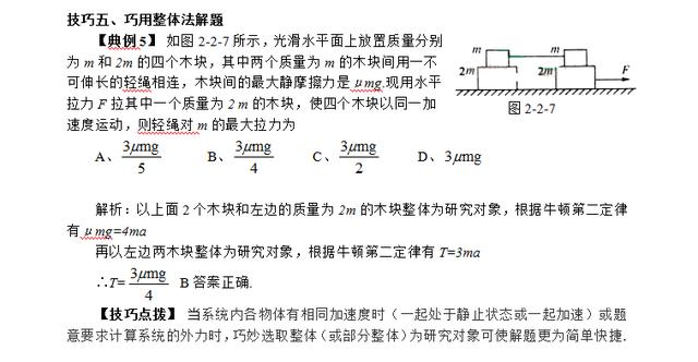 高中物理：清华学霸总结，15种快速解题技巧，可打印，建议收藏！