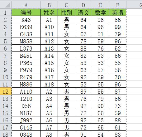 从零开始学Excel——字母和数字混合与字符数量排序（二十八）