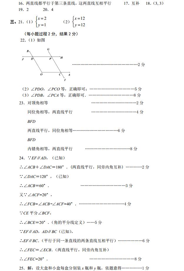 七年级数学下册第一次月考，为什么初中开始难？答案比小学多几倍