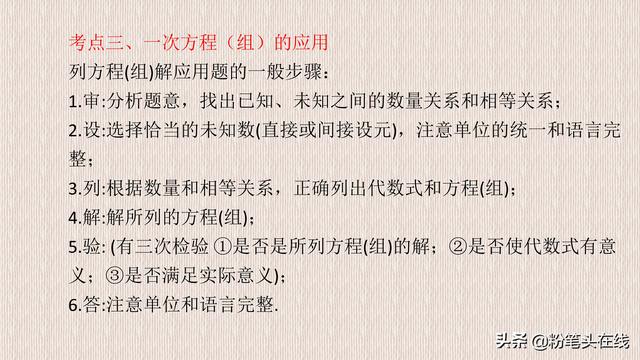 初中数学中考必会知识点归纳，化繁为简，易学易懂，学习的好帮手