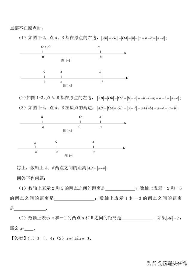 初中数学必会知识要点归纳，易学易记-数与式综合