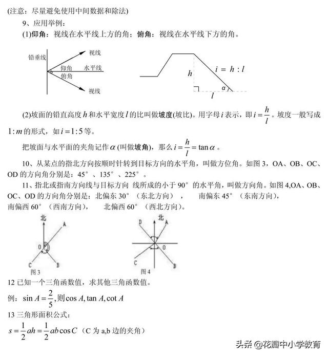 初中数学10大专题知识点精讲，重点难点全在这了