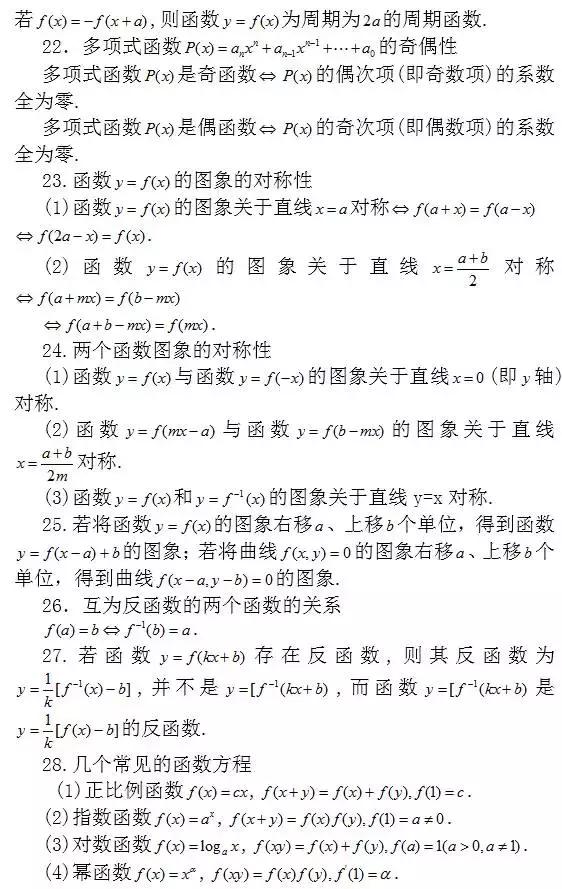 速来：你有一份“高考数学203条常用结论”待收藏！