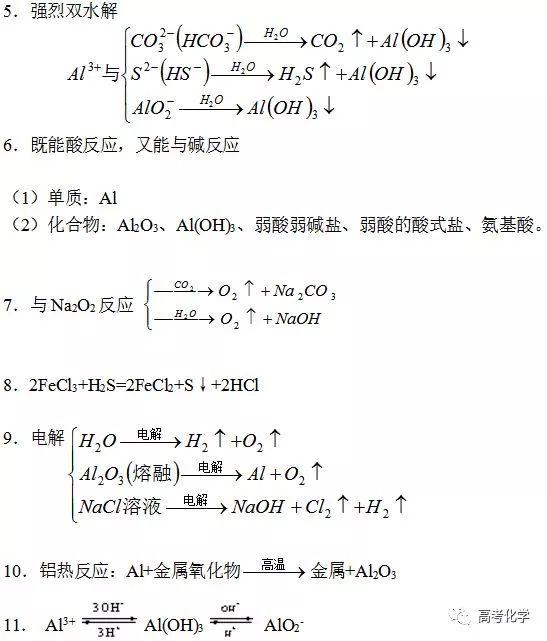 高考化学：易错知识点大全，让你完美逆袭！