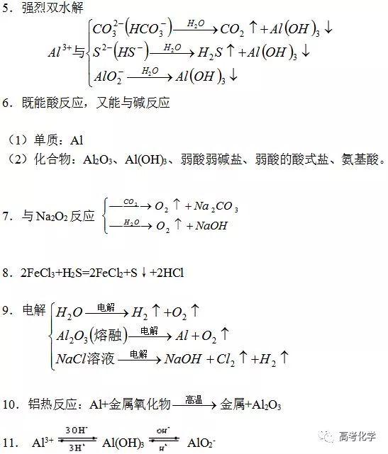 高考化学：易错知识点大全，让你完美逆袭！