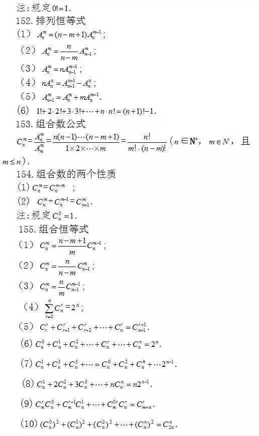 速来：你有一份“高考数学203条常用结论”待收藏！