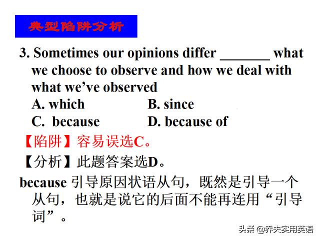 高考英语易错题：介词的语法陷阱及分析。看图就会的