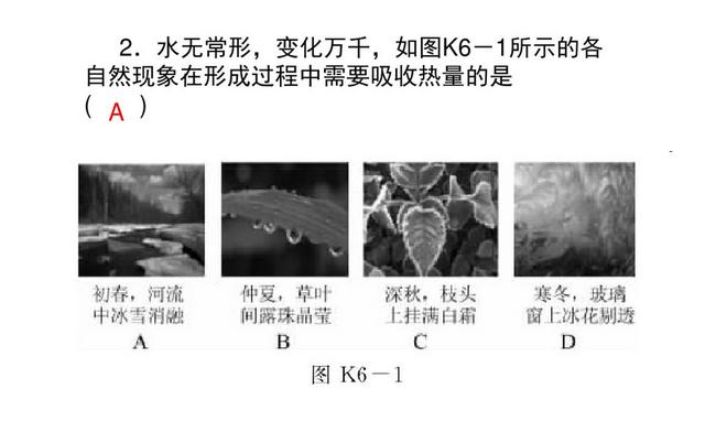 初中物理——物质的“三态六变”