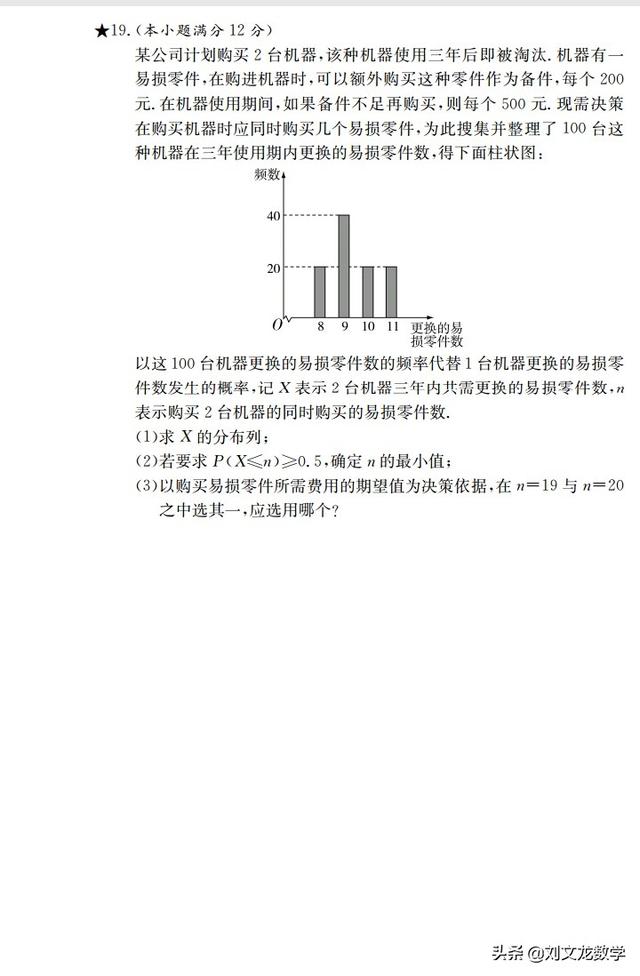 全国百强名校:长郡中学第六次2019届高三月考理科数学试卷